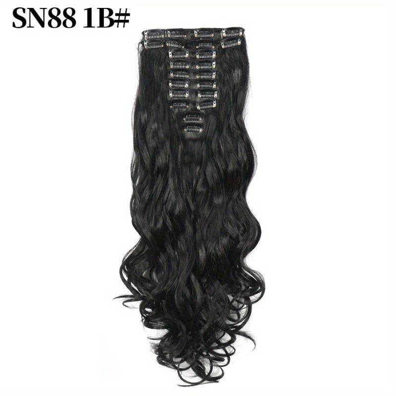 Curly Hair Clip In Extensions 12 Pieces Set