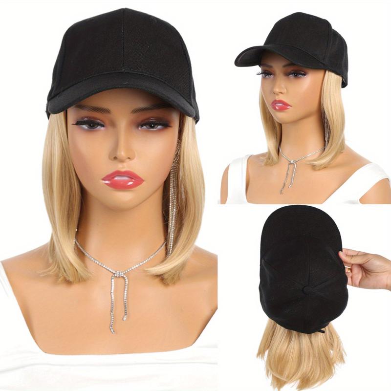 Short Straight Wig Synthetic Wig Heat Resistant Natural Looking