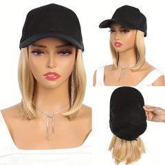 Short Straight Wig Synthetic Wig Heat Resistant Natural Looking