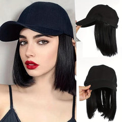 Short Straight Wig Synthetic Wig Heat Resistant Natural Looking