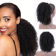 Afro Curly Drawstring Puff Ponytail for Women Natural Hair Clip