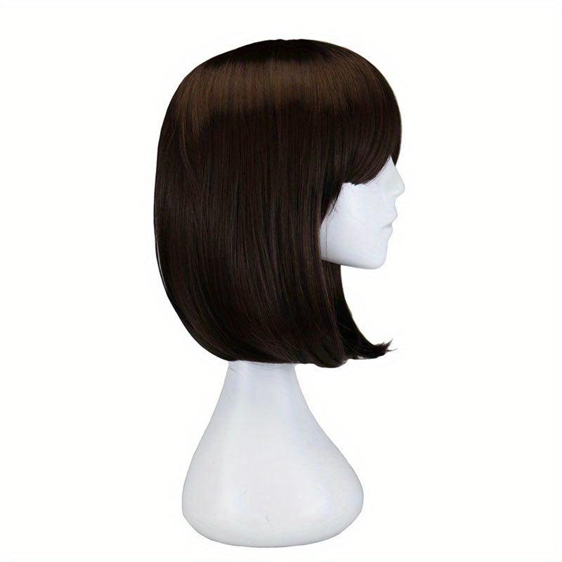 35 56 Cm Short Bob Hair Wigs Straight Synthetic Hair Replacement Wigs For Women