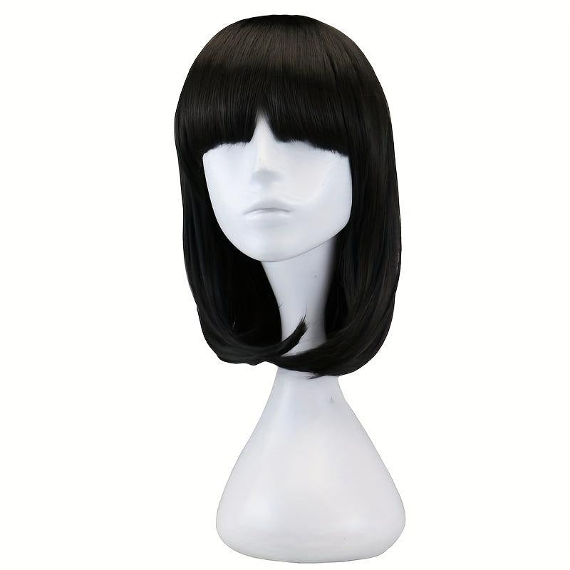 35 56 Cm Short Bob Hair Wigs Straight Synthetic Hair Replacement Wigs For Women