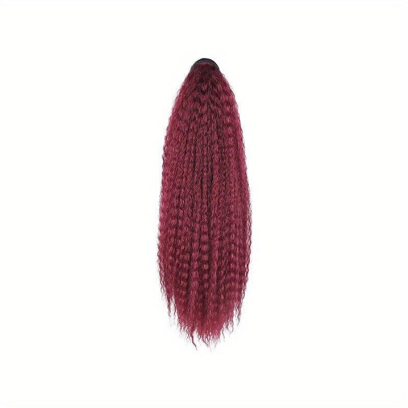 Curly Water Wave Ponytail Hair Extensions