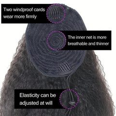 Curly Water Wave Ponytail Hair Extensions