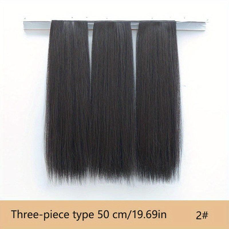 3pcs Hair Pads Synthetic Clip In Hair Extensions