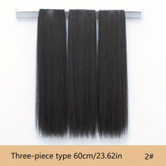 3pcs Hair Pads Synthetic Clip In Hair Extensions