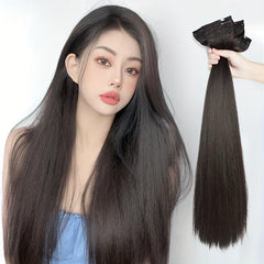 3pcs Hair Pads Synthetic Clip In Hair Extensions