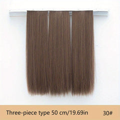 3pcs Hair Pads Synthetic Clip In Hair Extensions