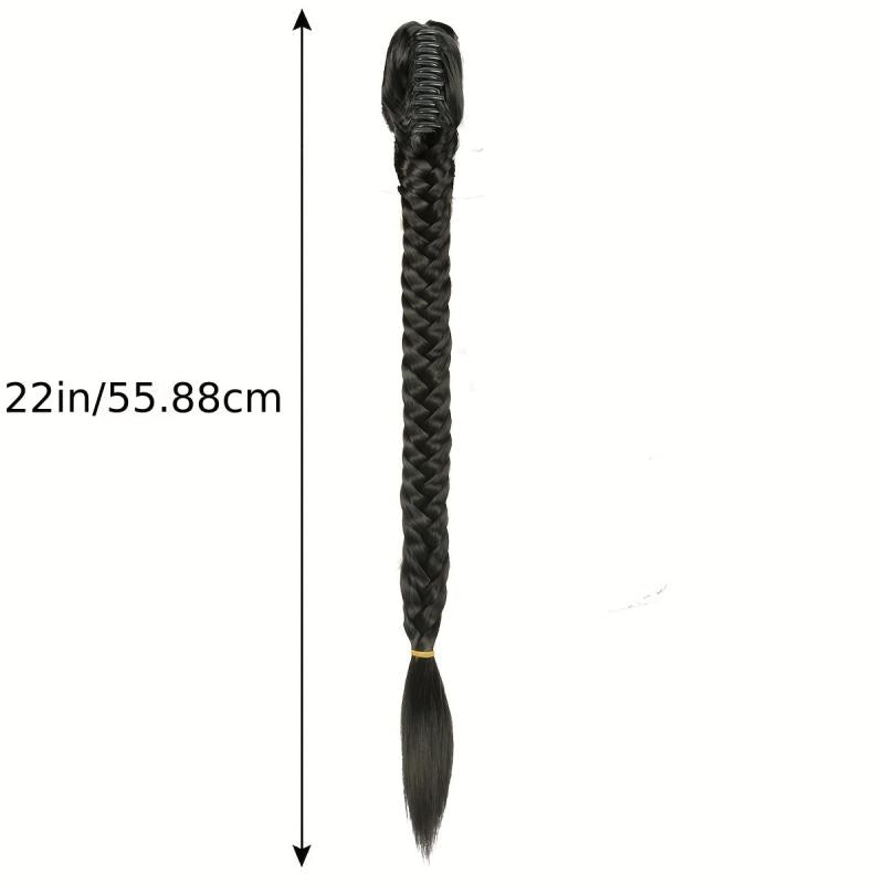 Y2K Braided Ponytail Extensions 55 88 Cm Long