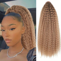 Long Curly Drawstring Ponytail Hair Extensions