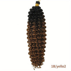 Ombre Spring Twist Braids Hair Pieces Synthetic Crochet Hair Extensions