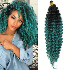 Ombre Spring Twist Braids Hair Pieces Synthetic Crochet Hair Extensions