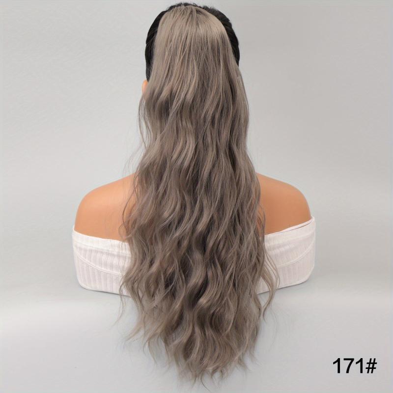 60 96 Cm Long Curly Wavy Ponytail Heat Resistant Fiber Hair Extensions