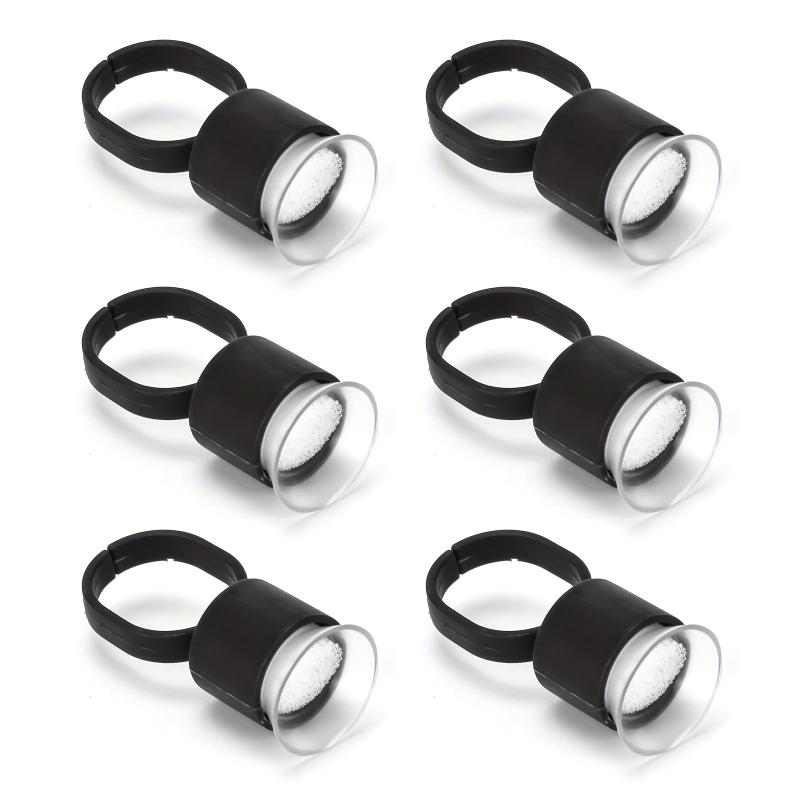 30pcs Pigment Ink Ring Cup for Permanent Makeup Tattoo and Eyelash Extensions