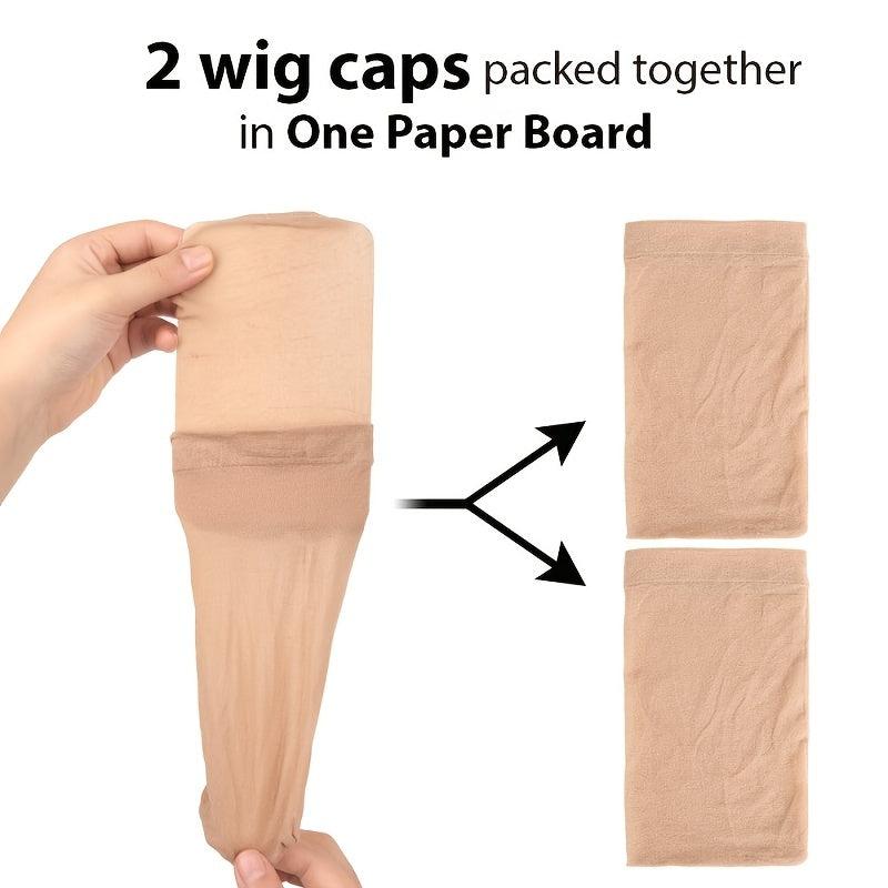 Invisible HD Wig Cap Soft Breathable for Lace Front Wigs