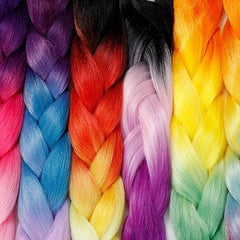 Ombre Jumbo Braids Box Braid Extension 60 inches
