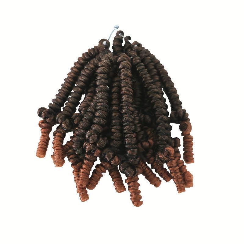 Curly Spring Twist Crochet Hair Extension Easy to Install