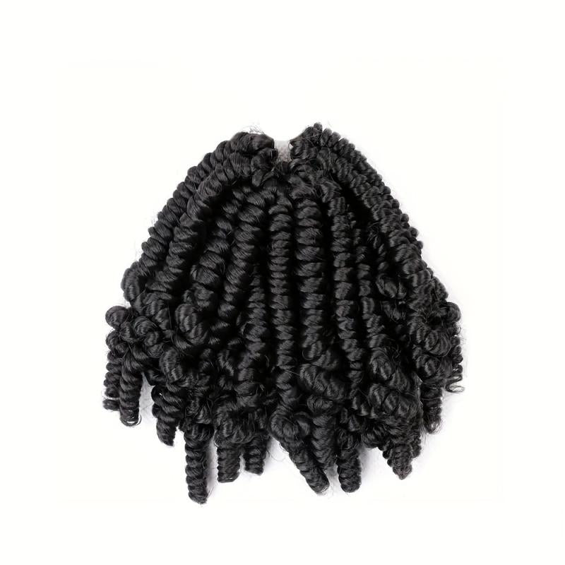 Curly Spring Twist Crochet Hair Extension Easy to Install