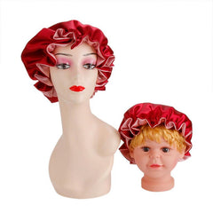 Big Size Reversible Satin Silky Bonnets Sleeping Bonnet Hair Sleep Cap