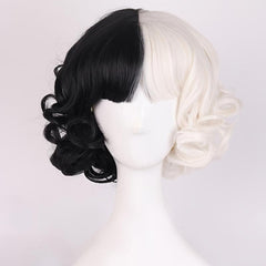 Short Bob Cut Wig With Bangs Synthetic Heat Resistant Fashionable
