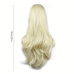 Colorful Long Curly Wavy Wig Synthetic Wig Heat Resistant