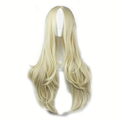 Colorful Long Curly Wavy Wig Synthetic Wig Heat Resistant