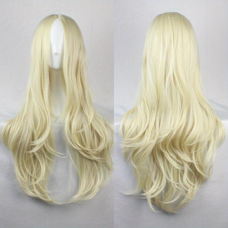 Colorful Long Curly Wavy Wig Synthetic Wig Heat Resistant