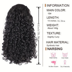 Short Afro Kinky Curly Ponytail Hair Extensions for Women
