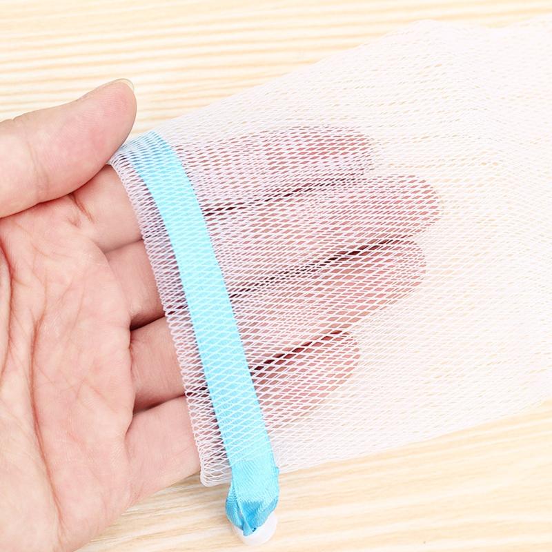 5Pcs Exfoliating Mesh Soap Pouch Foaming Net Soap Bags