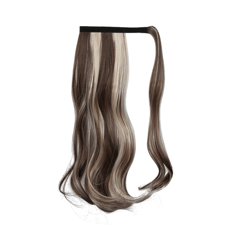 Long Curly Ponytail Synthetic Clip In Hair Extensions