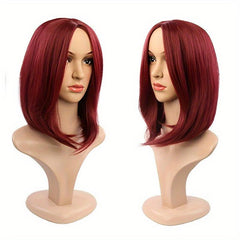 30 48 Cm Short Straight Bob Cut Wig Synthetic Wig Heat Resistant