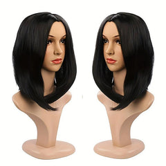30 48 Cm Short Straight Bob Cut Wig Synthetic Wig Heat Resistant