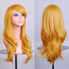 Long Curly Wig Air Curly High Temp Fiber COS Wig