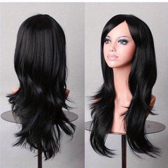 Long Curly Wig Air Curly High Temp Fiber COS Wig
