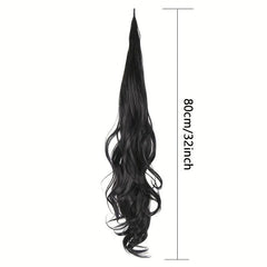 Curly Ponytail Hair Extensions for Women Synthetic Hair Pieces