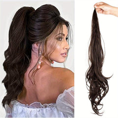 Curly Ponytail Hair Extensions for Women Synthetic Hair Pieces