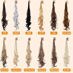 Curly Ponytail Hair Extensions for Women Synthetic Hair Pieces