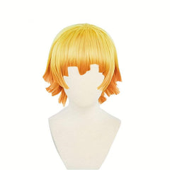 Short Straight Synthetic Wig With Bangs Heat Resistant