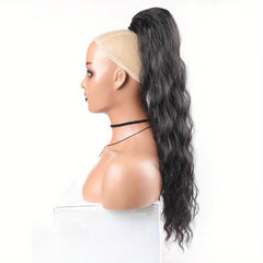 Loose Wave Drawstring Ponytail Long Curly Hair Extensions