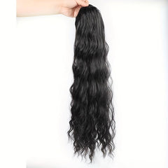 Loose Wave Drawstring Ponytail Long Curly Hair Extensions