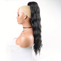 Loose Wave Drawstring Ponytail Long Curly Hair Extensions