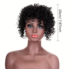 Synthetic Afro Kinky Curly Hair Toppers for Women with Clips