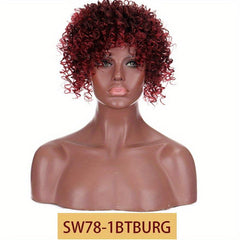 Synthetic Afro Kinky Curly Hair Toppers for Women with Clips