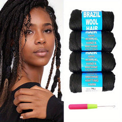 70G Brazilian Wool Yarn for Braids - African Faux Locs