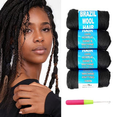 70G Brazilian Wool Yarn for Braids - African Faux Locs