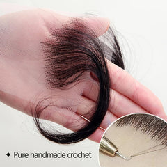 2pcs Human Hair Invisible Hairline Parallel Edge Lace Baby Hair HD Lace