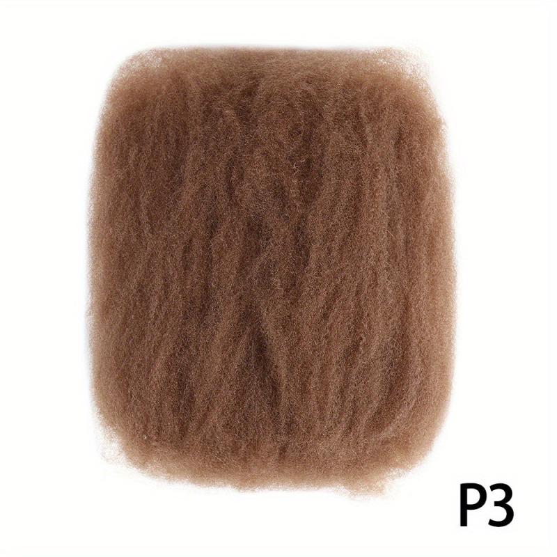 Afro Kinky Bulk Synthetic Braiding Hair for DIY Wig Dreadlock Locs