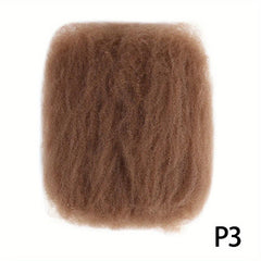 Afro Kinky Bulk Synthetic Braiding Hair for DIY Wig Dreadlock Locs