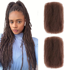 Afro Kinky Bulk Synthetic Braiding Hair for DIY Wig Dreadlock Locs